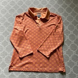 Adidas Womens Medium ClimaCool Golf Shirt 3/4 sleeve